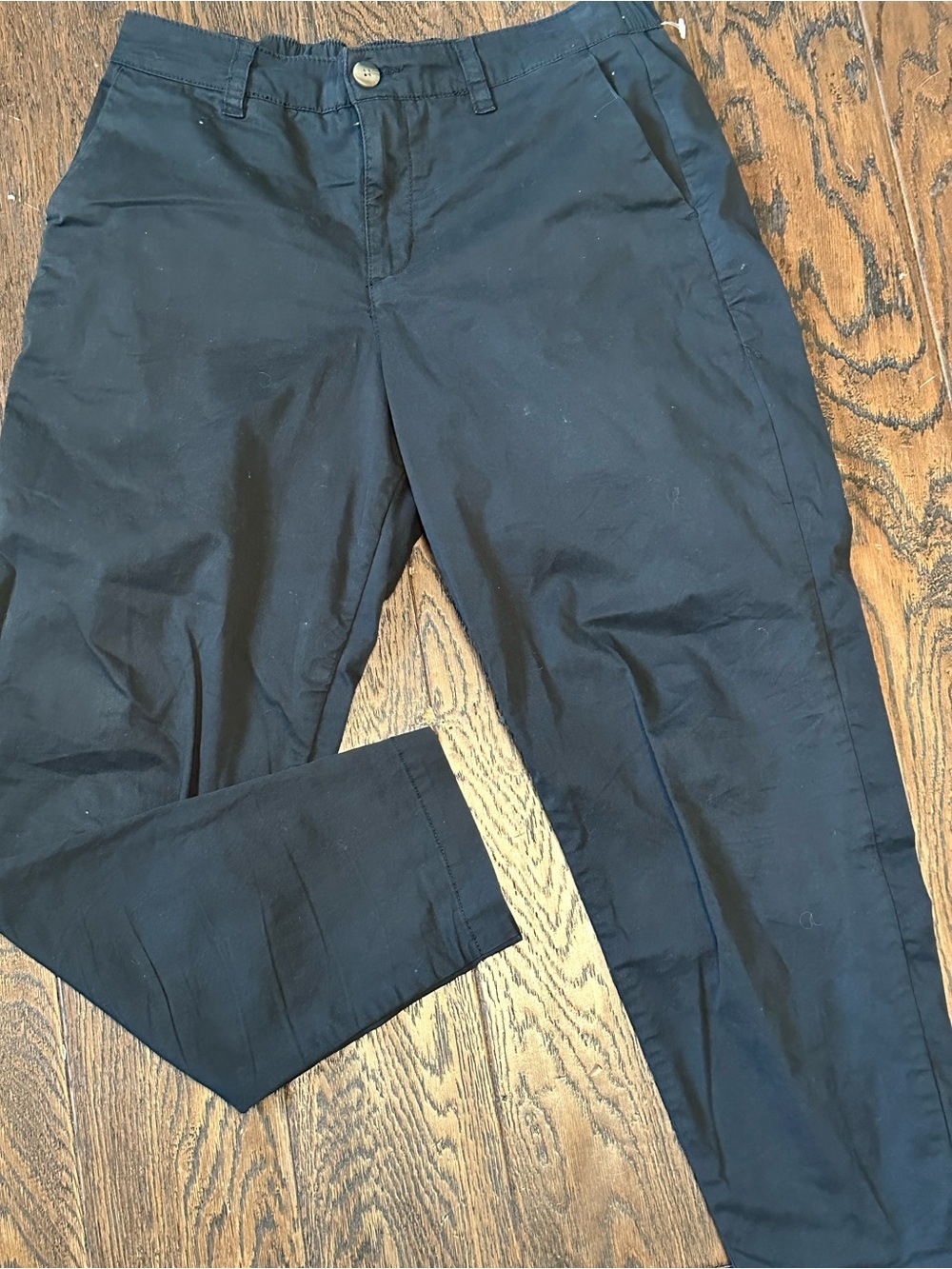 Pact Women's Black Chino Pants
